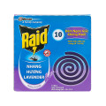 Set 10 khoanh nhang đuổi muỗi hương Lavender kèm khay tiện lợi 
