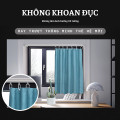 Thanh treo rèm cửa tự dính tiện dụng không cần khoan đục, Loại 1m