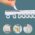 Thanh treo rèm cửa tự dính tiện dụng không cần khoan đục, Loại 1m