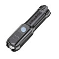Đèn pin cầm tay siêu sáng sạc usb tiện dụng 3 chế độ sáng