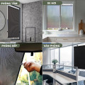 Lưới chống muỗi, ngăn côn trùng bay vào nhà có kèm Velcro tiện lợi, 100 x 120cm