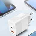 Sạc nhanh thông minh 33W 2 cổng Type C PD, thích hợp với nhiều thiết bị