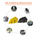 Bục lên xuống dốc chống trơn trượt chịu áp lực cao cho ô tô, xe máy, Loại 25 (25x27x13cm)