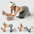 Con lăn tập cơ bụng kết hợp plank tập luyện tại nhà hiệu quả