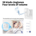 Chuông cửa không dây tự cấp nguồn chống thấm nước, không dùng pin