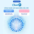 Hộp 12 viên thả bồn cầu CleanZ sạch khuẩn thơm mát hương đào