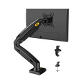 Giá đỡ màn hình máy tính xoay 360 độ tiện dụng, F80 đen 17" - 30"