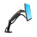 Giá đỡ màn hình máy tính xoay 360 độ tiện dụng, F80 đen 17" - 30"