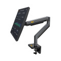 Giá đỡ màn hình máy tính xoay 360 độ tiện dụng, F80 đen 17" - 30"