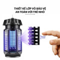Đèn bắt muỗi diệt côn trùng hiệu quả, an toàn khi sử dụng