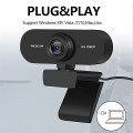 Webcam máy tính kẹp màn hình trợ sáng cực tốt , Full HD