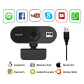 Webcam máy tính kẹp màn hình trợ sáng cực tốt , Full HD