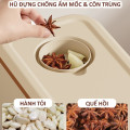 Thùng đựng gạo có nắp chống bụi cao cấp, sang trọng tiện lợi, Loại thùng 5kg