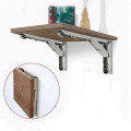 Bản lề gập tay thép sơn tĩnh điện chất liệu inox cao cấp, Bộ 2 cái dài 20cm	