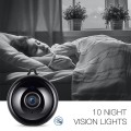 Camera giám sát mini wifi pro không dây tích hợp cảm biến