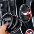 Bộ 4 đệm cách âm cho cửa xe hơi màu đen trắng , Màu đen