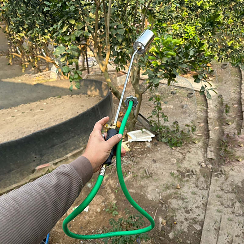 Khò gas công nghiệp cán dài, đèn khò thui trâu bò