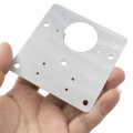 Miếng thép vuông sửa bản lề tủ, cửa gỗ tiện lợi tặng kèm bộ ốc vít, 1 miếng thép không bản lề