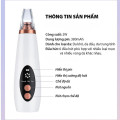 Máy hút mụn cầm tay mini làm sạch sợi bã nhờn, mụn cám