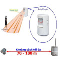 Chuông báo khách kiêm chống trộm bằng tia hồng ngoại 