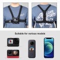 Dây đeo ngực gắn điện thoại, camera quay phim hành trình chắc chắn
