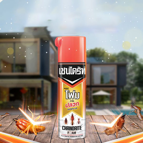 Bình xịt côn trùng 600ml vệ sinh nhà cửa tiện dụng 