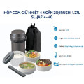 Cặp lồng Zojirushi SL-JAF14-HG 4 ngăn tiện dụng 