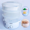 Nồi hấp điện đa năng 3 tầng Braburg 9L