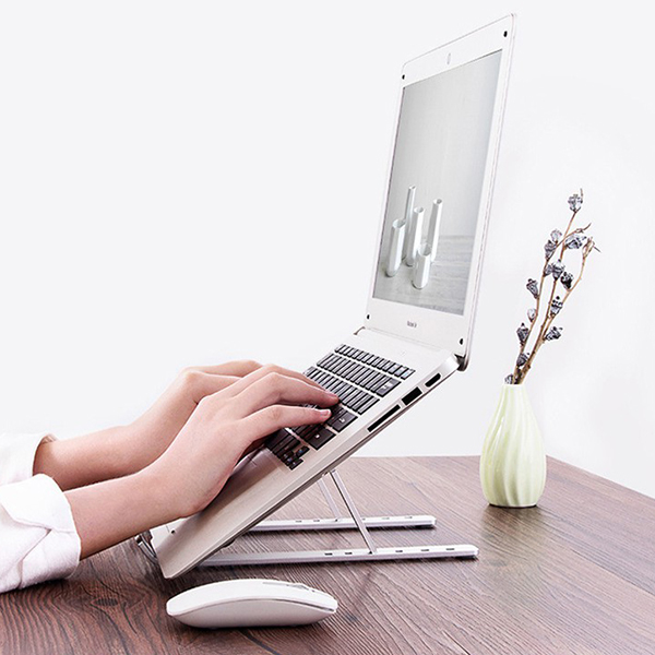 Giá đỡ tản nhiệt laptop, macbook gấp gọn, tùy chỉnh đa năng