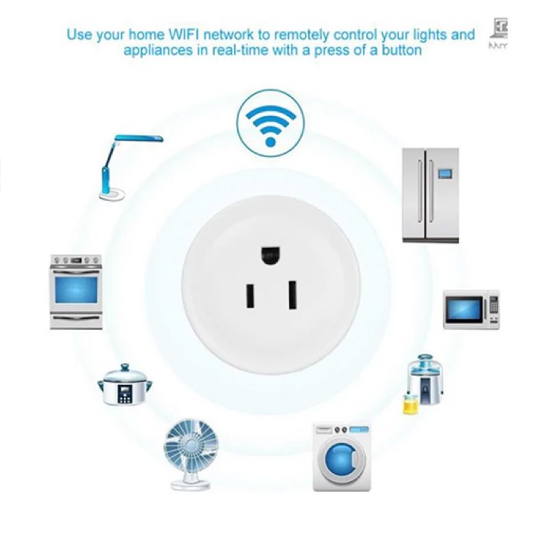 Ổ cắm điện kết nối wifi Tuya Smart Life 10A