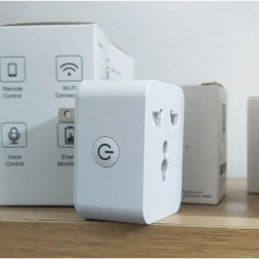 Ổ cắm 2 chân tích hợp wifi Tuya 16A / 3500W 