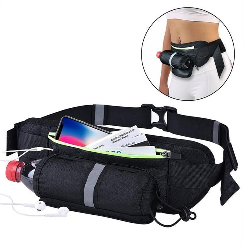Túi đeo hông chạy bộ có phản quang an toàn, đựng đồ tiện dụng