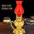 Đèn thờ vĩnh cửu sử dụng pin siêu tiết kiệm , Dùng pin