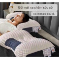 Gối spa thiết kế chống đau mỏi vai gáy, ruột bông gòn tinh khiết