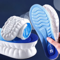 Set 2 đôi miếng lót giày cao su non thiết kế 4D kết hợp vân sóng giảm trơn, Size 35-36