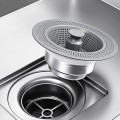 Bộ lọc rác bồn rửa bát inox 304 bảo vệ đường ống, ngăn mùi, Bản lưới tràn viền