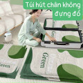 Set 6 túi đựng quần áo hút chân không kèm bơm tay tiện lợi, Set 6 túi tặng bơm tay
