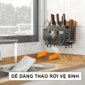 Kệ để dao, đũa, thớt đa năng treo tường hoặc để bàn MKS017