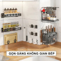 Kệ để dao, đũa, thớt đa năng treo tường hoặc để bàn MKS017