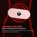 Đai massage chườm nóng 6 chế độ làm ấm bụng, giảm đau 