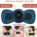 Miếng dán massage xung điện cổ vai gáy cao cấp