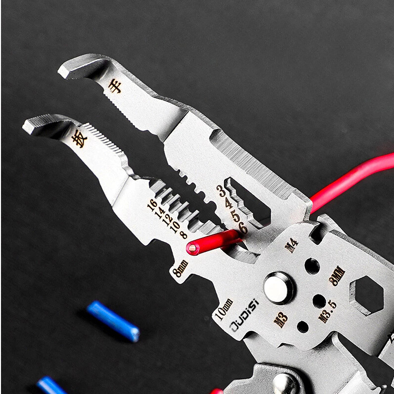 Kìm cắt, tuốt dây điện đa năng hỗ trợ sửa chữa tại nhà