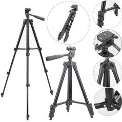 Tripod 3120 kéo dài 102cm đa năng dành cho điện thoại, máy ảnh