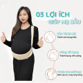 Đai nâng đỡ bụng bà bầu giảm đau lưng chất liệu co giãn, thoáng khí, Size L