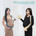 Đai nâng đỡ bụng bà bầu giảm đau lưng chất liệu co giãn, thoáng khí, Size L