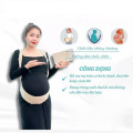Đai nâng đỡ bụng bà bầu giảm đau lưng chất liệu co giãn, thoáng khí, Size L