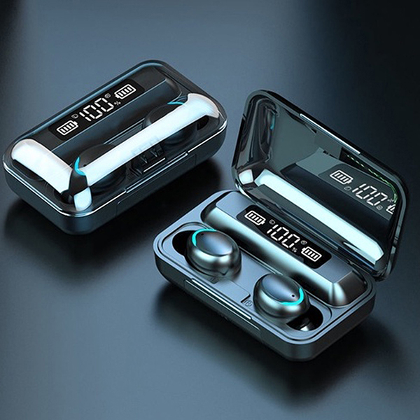 Tai nghe không dây bluetooth tích hợp sạc dự phòng 9D cao cấp