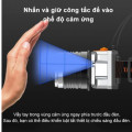 Đèn pin đội đầu siêu sáng có zoom xa gần, chống nước siêu tốt