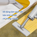 Cây lau tự vắt mini cầm tay tiện lợi tặng kèm 2 tấm lót