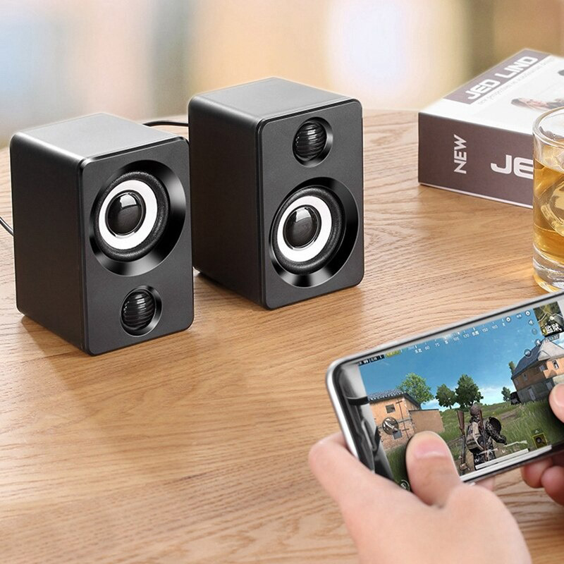 Loa máy tính nhỏ gọn âm thanh vượt trội, bass hay